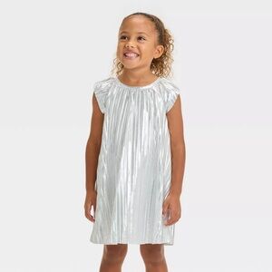 Oshkosh Shimmering Silver Girls' Dress